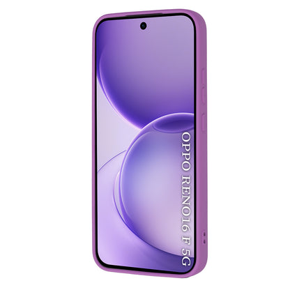 Hoes voor Oppo Reno16 F / Reno16 FS, Techsuit, SoftFlex, Paars
