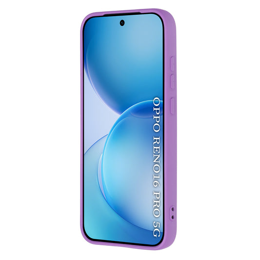 Hoesje voor Oppo Reno16 Pro, Techsuit, SoftFlex, Paars