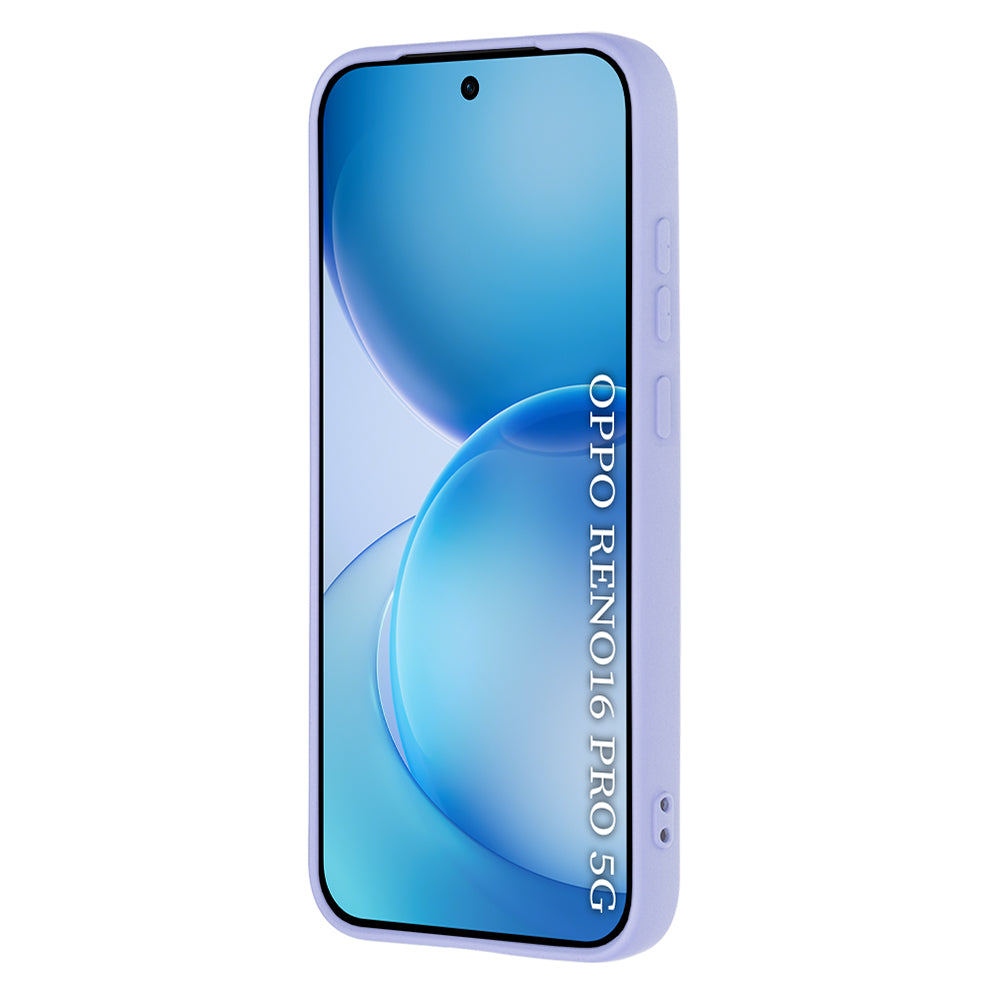 Hülle für Oppo Reno16 Pro, Techsuit, SoftFlex, Hellviolett