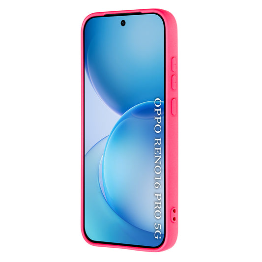 Hoes voor Oppo Reno16 Pro, Techsuit, SoftFlex, Donkerroze