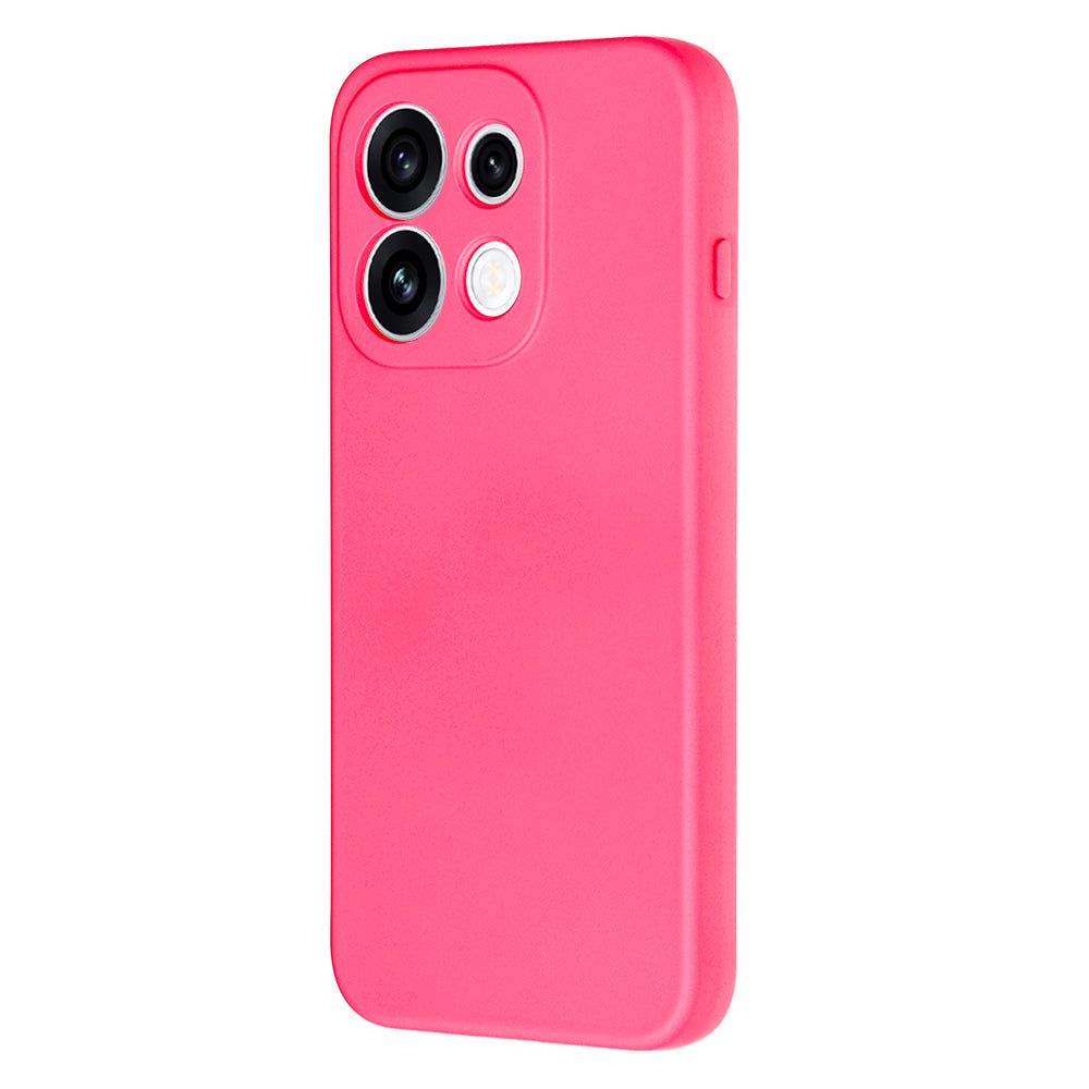 Hülle für Oppo Reno16 Pro, Techsuit, SoftFlex, Dunkelrosa