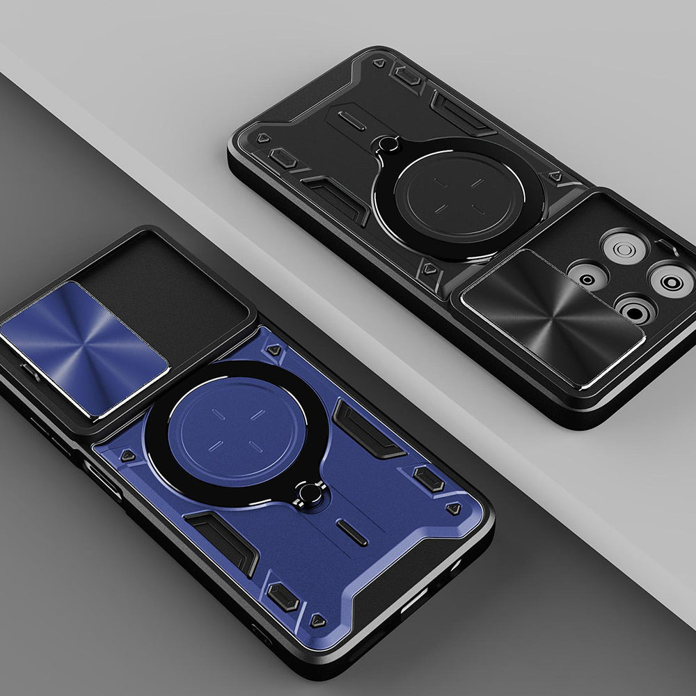 Case for Oppo Reno16 / Reno16 Pro, Techsuit, CamGuard Pro, Black