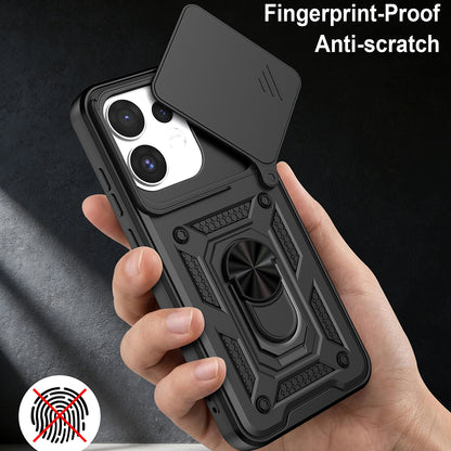 Hülle für Oppo Reno16 / Reno16 Pro, Techsuit, CamShield, Blau