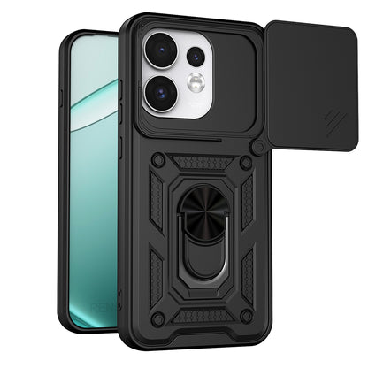 Hülle für Oppo Reno16 / Reno16 Pro, Techsuit, CamShield, Schwarz