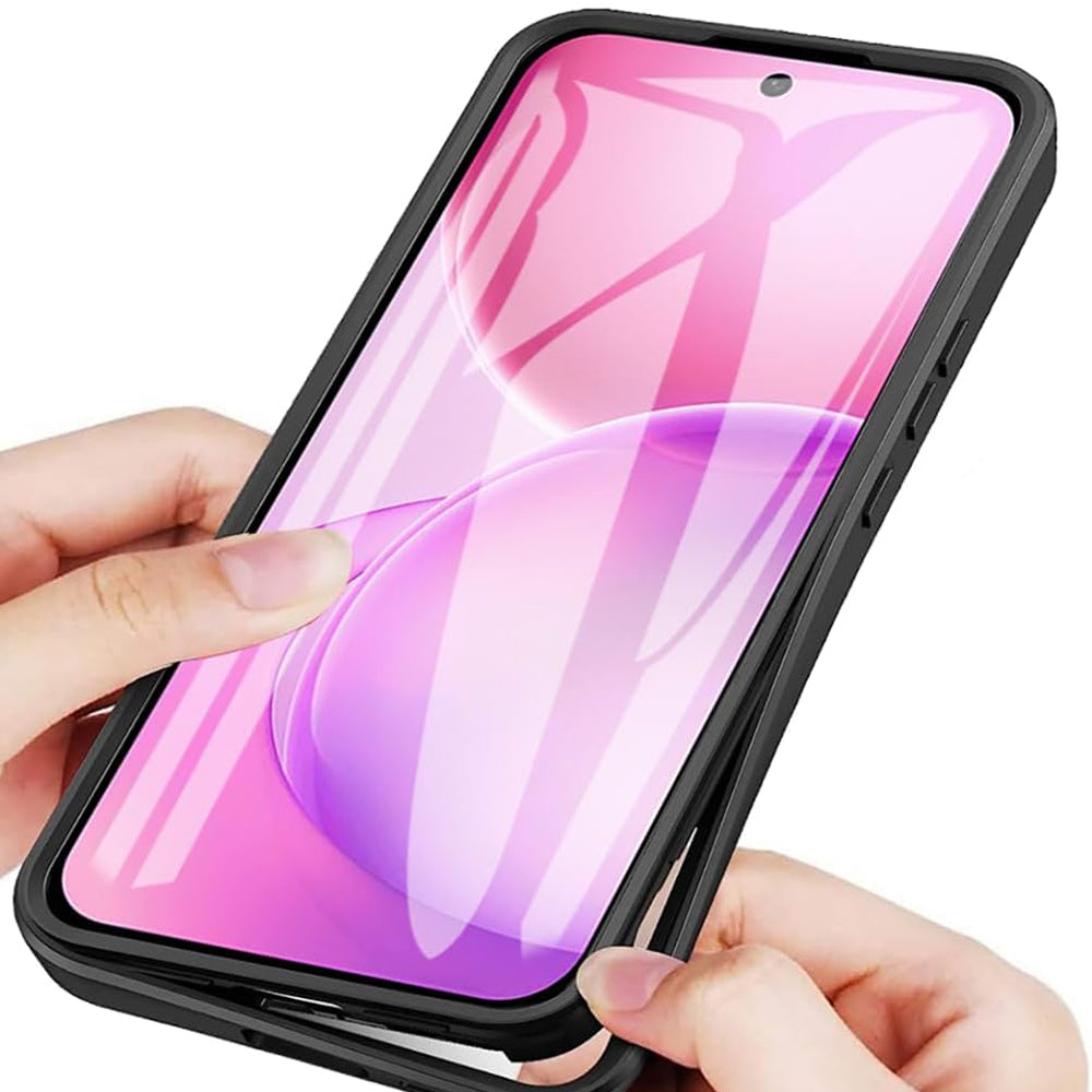 Hülle für Oppo Reno16 / Reno16 Pro, Techsuit, ColorVerse 360, Schwarz