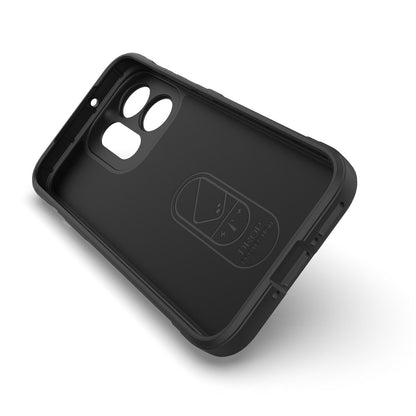 Hoesje voor Oppo Reno16 / Reno16 Pro, Techsuit, Magic Shield, Zwart