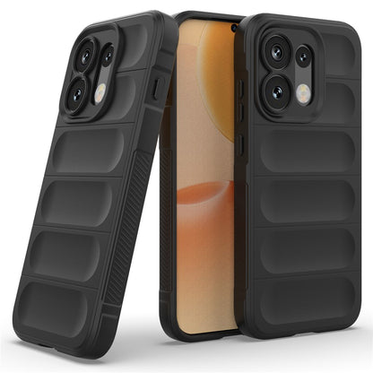 Hoesje voor Oppo Reno16 / Reno16 Pro, Techsuit, Magic Shield, Zwart