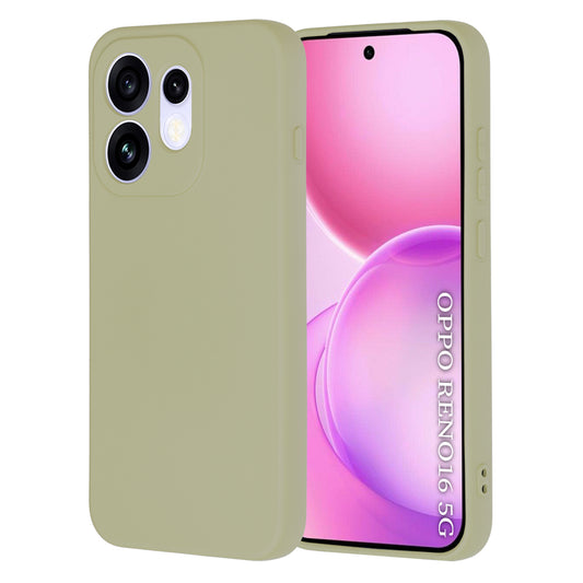 Hoesje voor Oppo Reno16, Techsuit, SoftFlex, Matcha