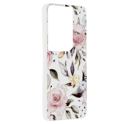 Hülle für Oppo Reno8 Pro, Techsuit, Marble, Weiß