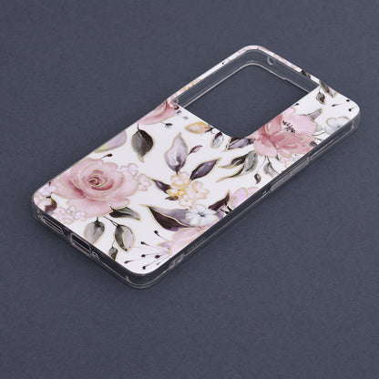 Hülle für Oppo Reno8 Pro, Techsuit, Marble, Weiß