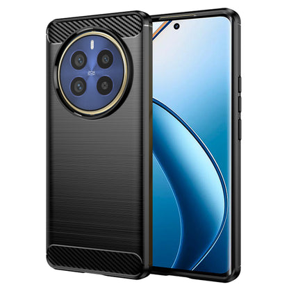 Hülle für Realme 12 Pro / 12 Pro+, Techsuit, Carbon, Schwarz