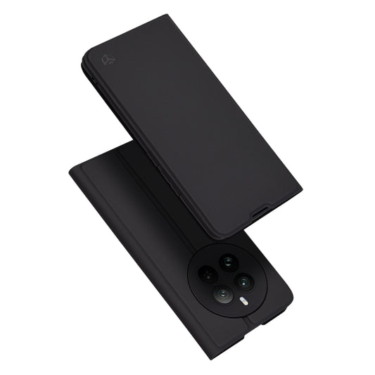 Hoes voor Realme 12 Pro / 12 Pro+, Techsuit, Magskin Book, Zwart