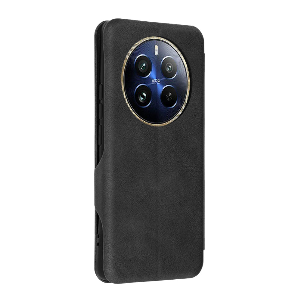 Hülle für Realme 12 Pro / 12 Pro+, Techsuit, Safe Wallet Plus, Schwarz