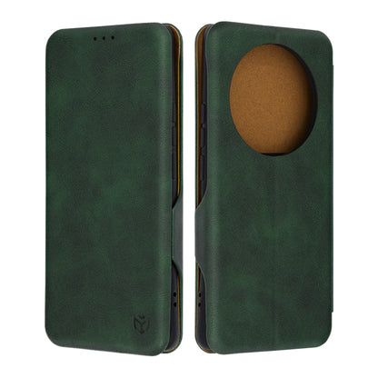 Hoesje voor Realme 12 Pro / 12 Pro+, Techsuit, Safe Wallet Plus, Groen