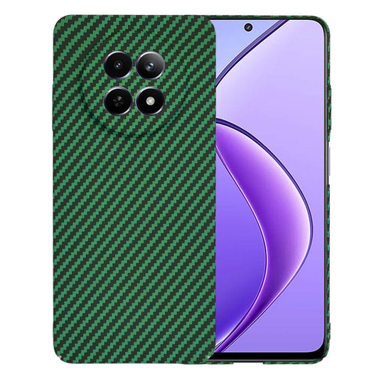 Hoes voor Realme 12x / 12, Techsuit, Carbonite FiberShell, Groen