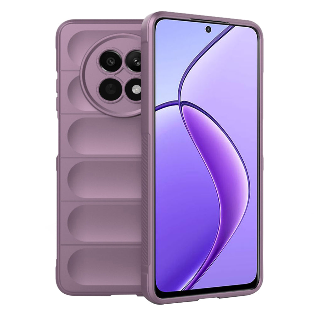 Hoesje voor Realme 12x / 12, Techsuit, Magic Shield, Paars