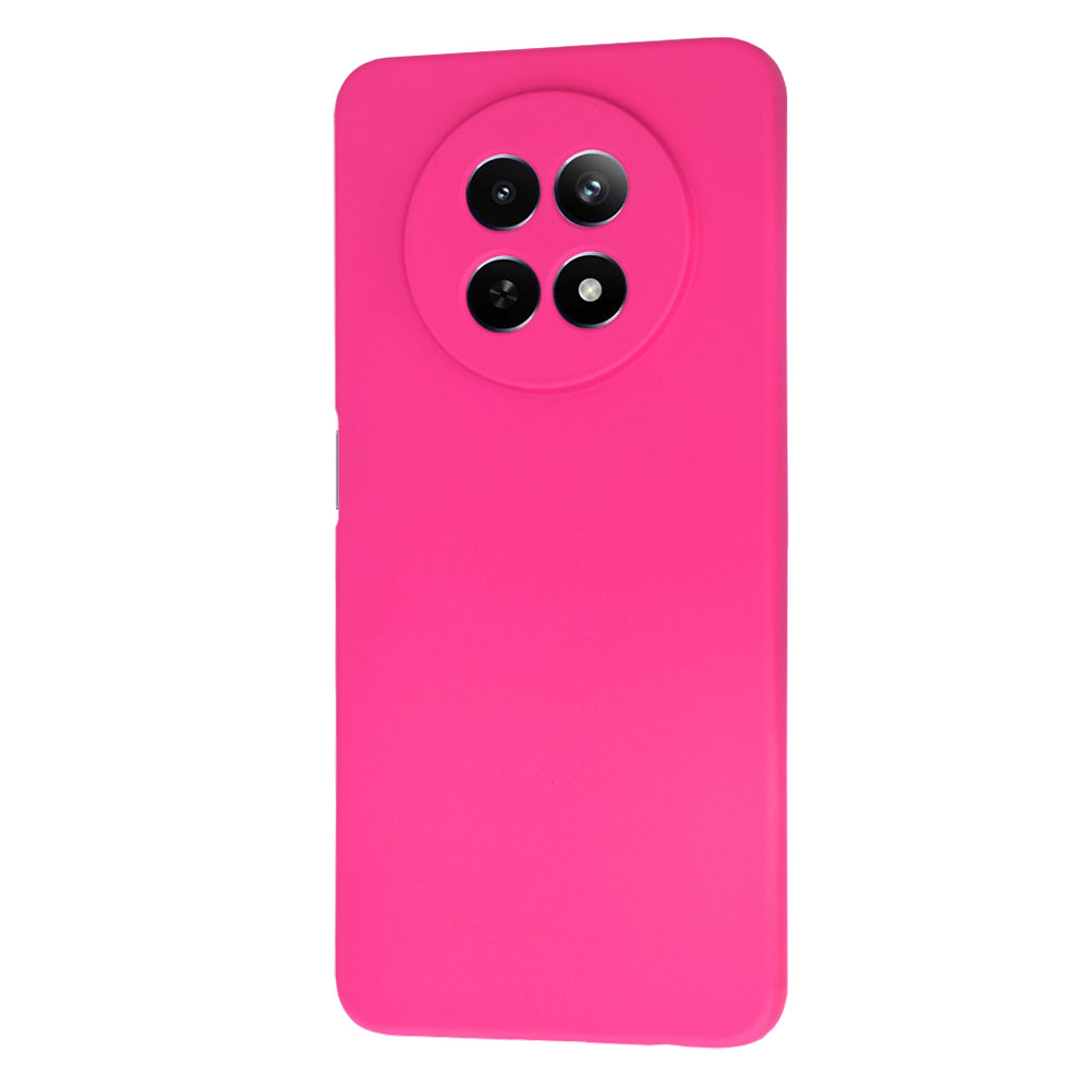 Hülle für Realme 12x / 12, Techsuit, SoftFlex, Dunkelrosa
