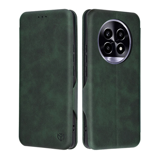 Hoesje voor Realme 13 Pro / 13 Pro+, Techsuit, Safe Wallet Plus, Groen