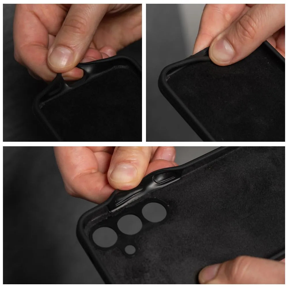 Hülle für Realme 14 Pro, OEM, Silikon, Schwarz