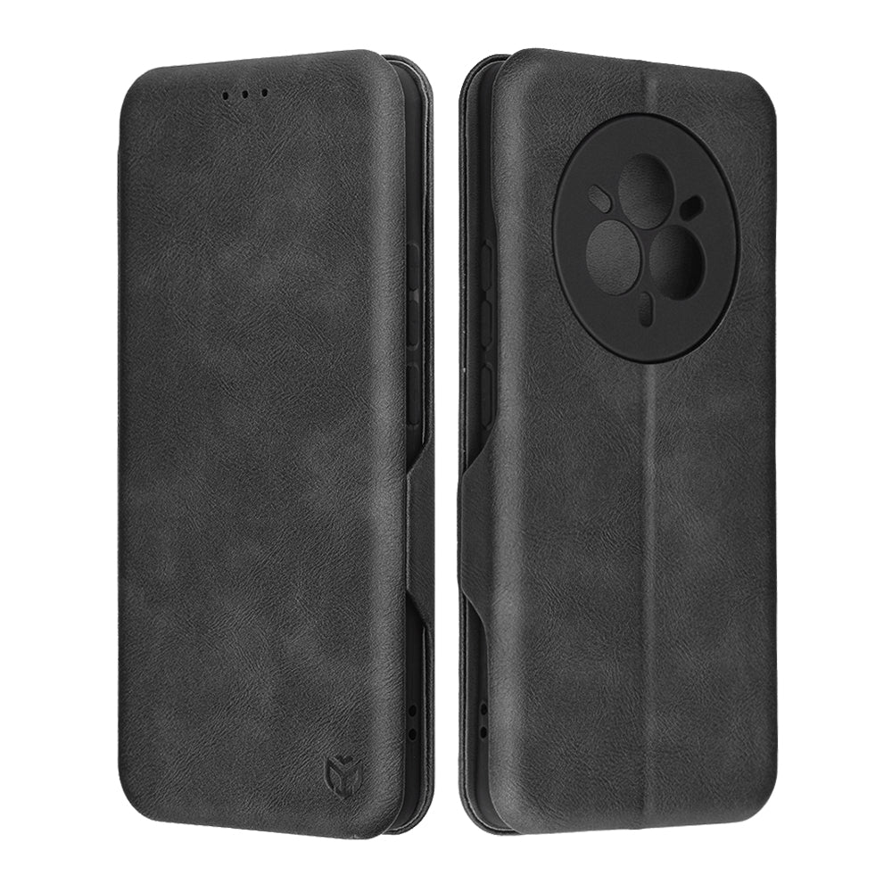 Coque pour Realme 14 Pro+, Techsuit, Safe Wallet Plus, Noire