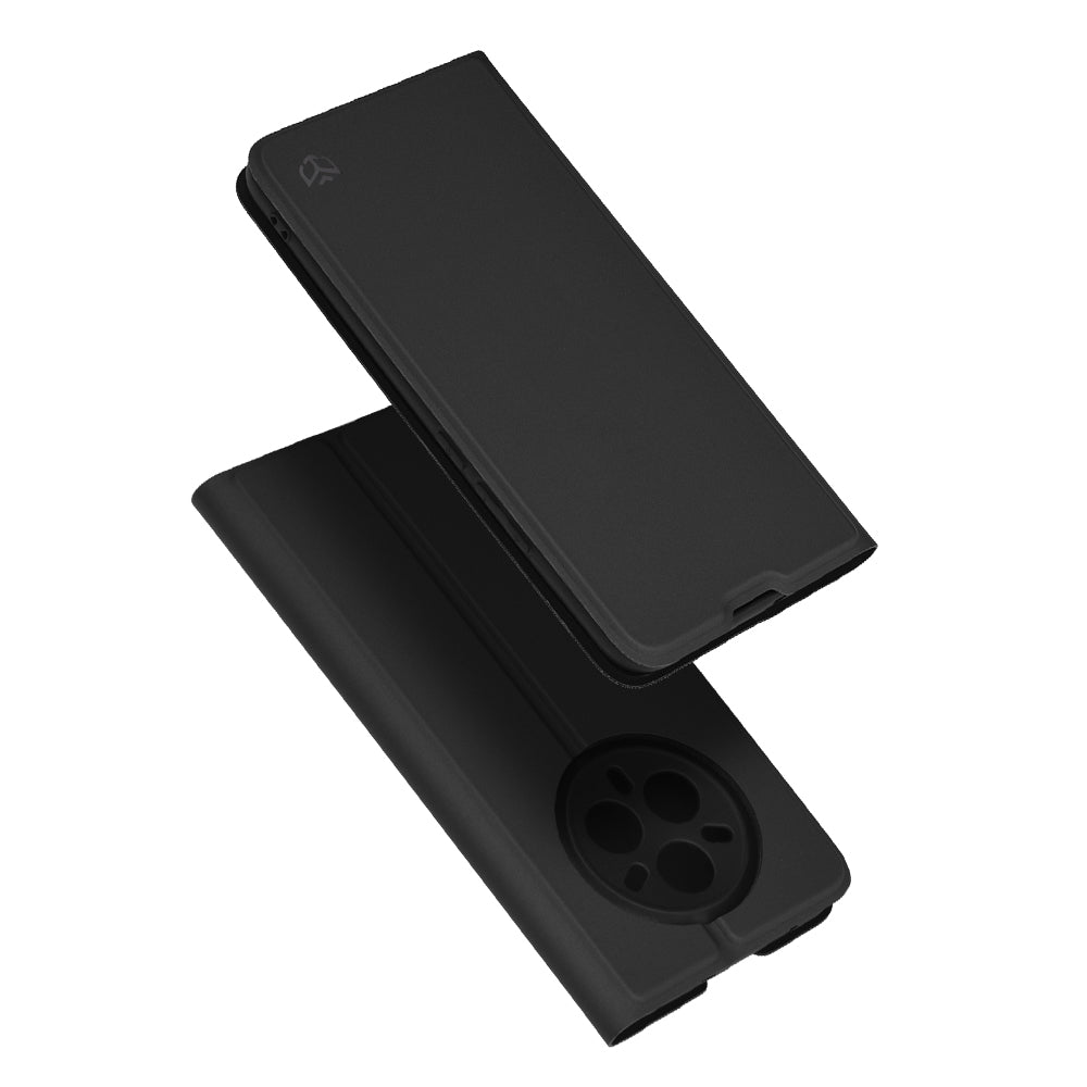 Coque pour Realme 14 Pro, Techsuit, Magskin Book, Noire