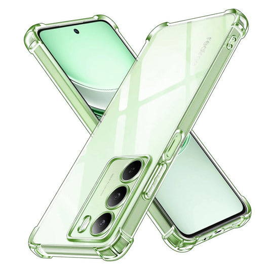 Hülle für Realme 14x, Techsuit, stoßfest klar, transparent
