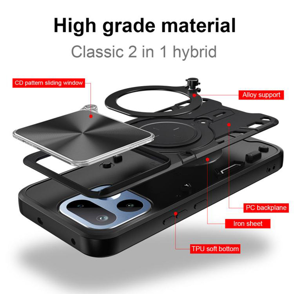 Case for Realme 16 Pro+, Techsuit, CamGuard Pro, Blue