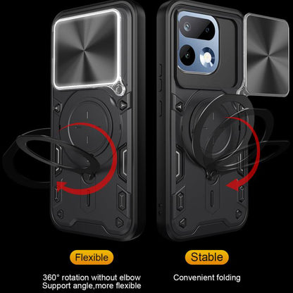 Case for Realme 16 Pro+, Techsuit, CamGuard Pro, Black