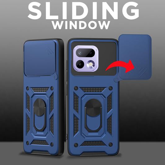 Hoes voor Realme 16 Pro, Techsuit, CamShield, Blauw