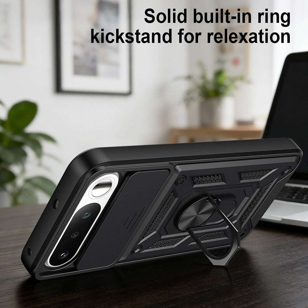 Coque pour Realme 16, Techsuit, CamShield, Noire