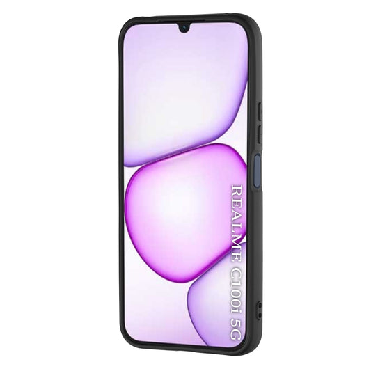 Hoesje voor Realme C100 5G, Techsuit, SoftFlex, Zwart
