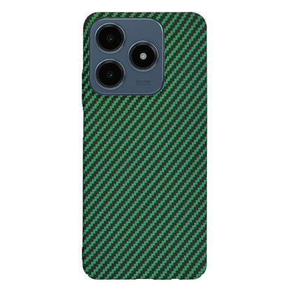 Coque pour Realme C63 / C61, Techsuit, Carbonite FiberShell, Vert