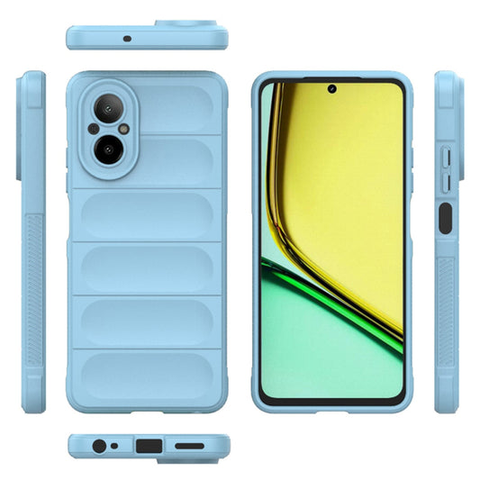 Hoesje voor Realme C67 4G, Techsuit, Magic Shield, Blauw