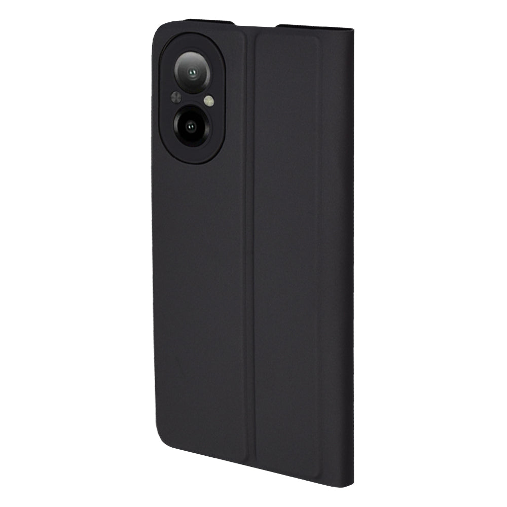 Hülle für Realme C67 4G, Techsuit, Magskin Book, Schwarz