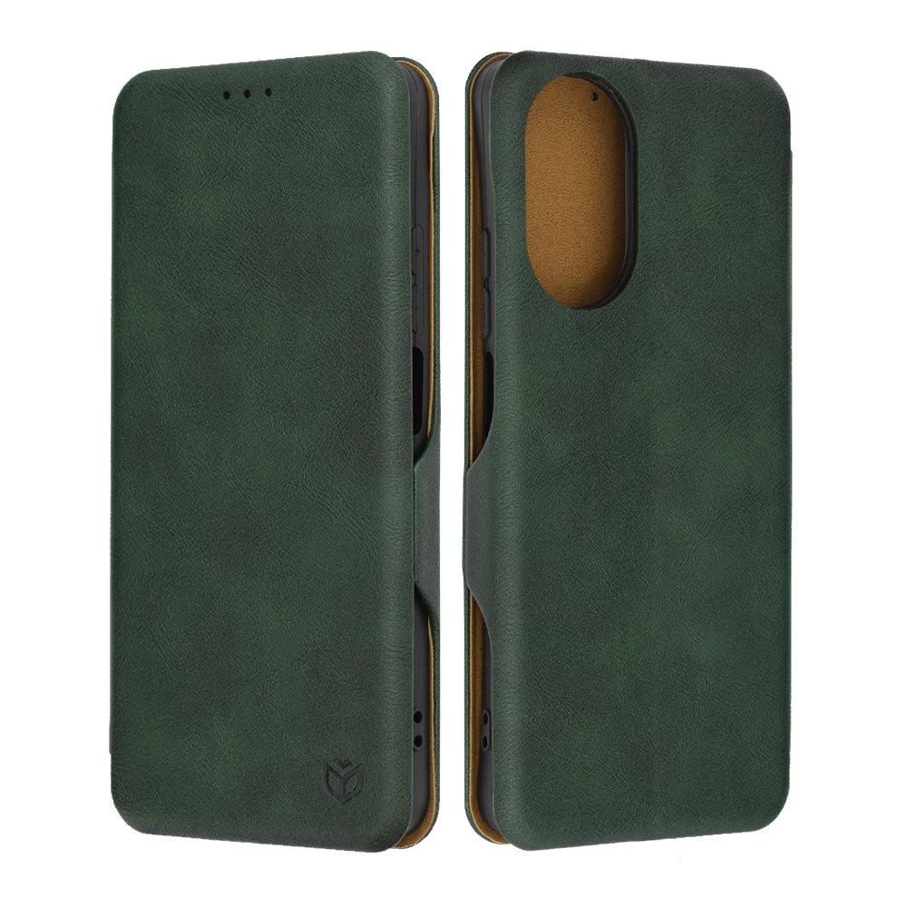 Coque pour Realme C67 4G, Techsuit, Safe Wallet Plus, Vert