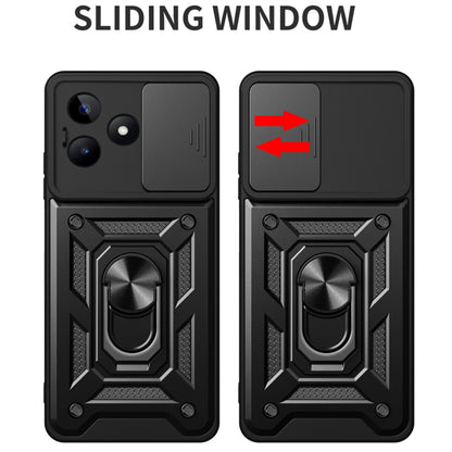 Coque pour Realme Note 50 / C51, Techsuit, CamShield, Noire