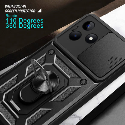 Coque pour Realme Note 50 / C51, Techsuit, CamShield, Noire