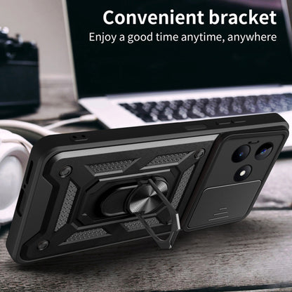 Coque pour Realme Note 50 / C51, Techsuit, CamShield, Noire
