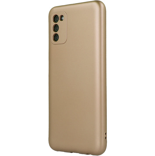 Hoes voor Samsung Galaxy A14 A145 / A14 5G A146, OEM, Metallic, Goudkleurig