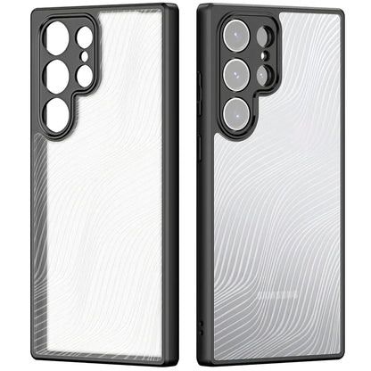 Hoesje voor Samsung Galaxy S23 Ultra S918, DUX DUCIS, Aimo, Zwart 