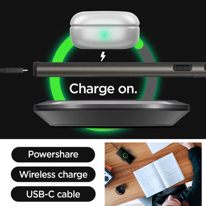 Case for Samsung Galaxy S24 Ultra S928, Spigen, Neo Hybrid, Gray ACS07305