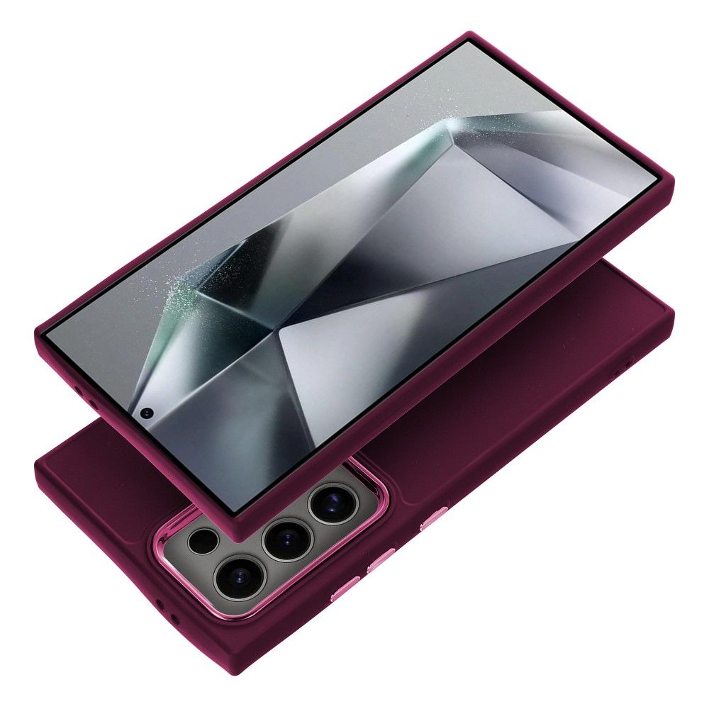 Hülle für Samsung Galaxy S24 FE S721, OEM, Rahmen, Lila