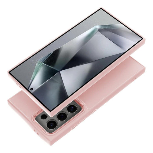 Hoes voor Samsung Galaxy S24 FE S721, OEM, Frame, Roze