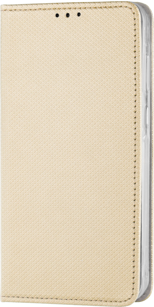 Hülle für Samsung Galaxy A16 5G A166 / A16 4G A165, OEM, Smart Magnet, Gold