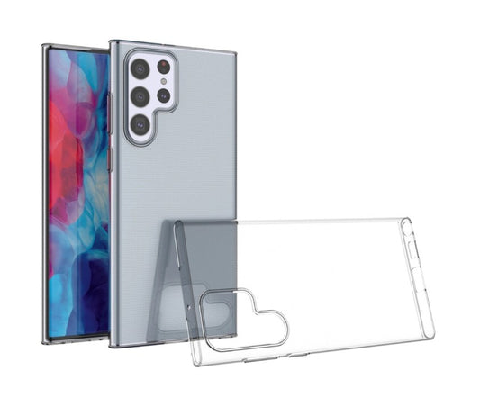 Hülle für Samsung Galaxy S22 Ultra 5G S908, OEM, Ultra Slim, 0,5 mm, Transparent