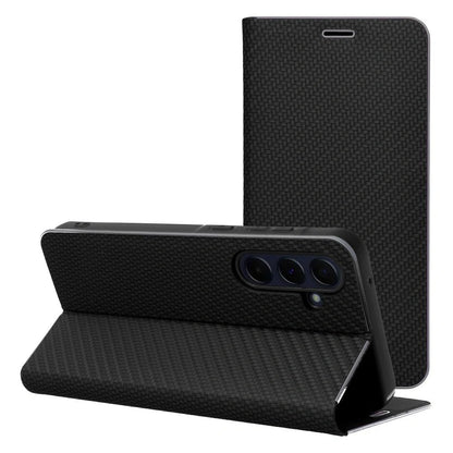 Coque pour Samsung Galaxy A36 A366, OEM, Luna Carbon, Noire