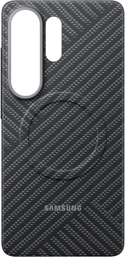 Hülle für Samsung Galaxy S26 Ultra S948, Carbon Magnet Case, Grau EF-KS948SSEGWW