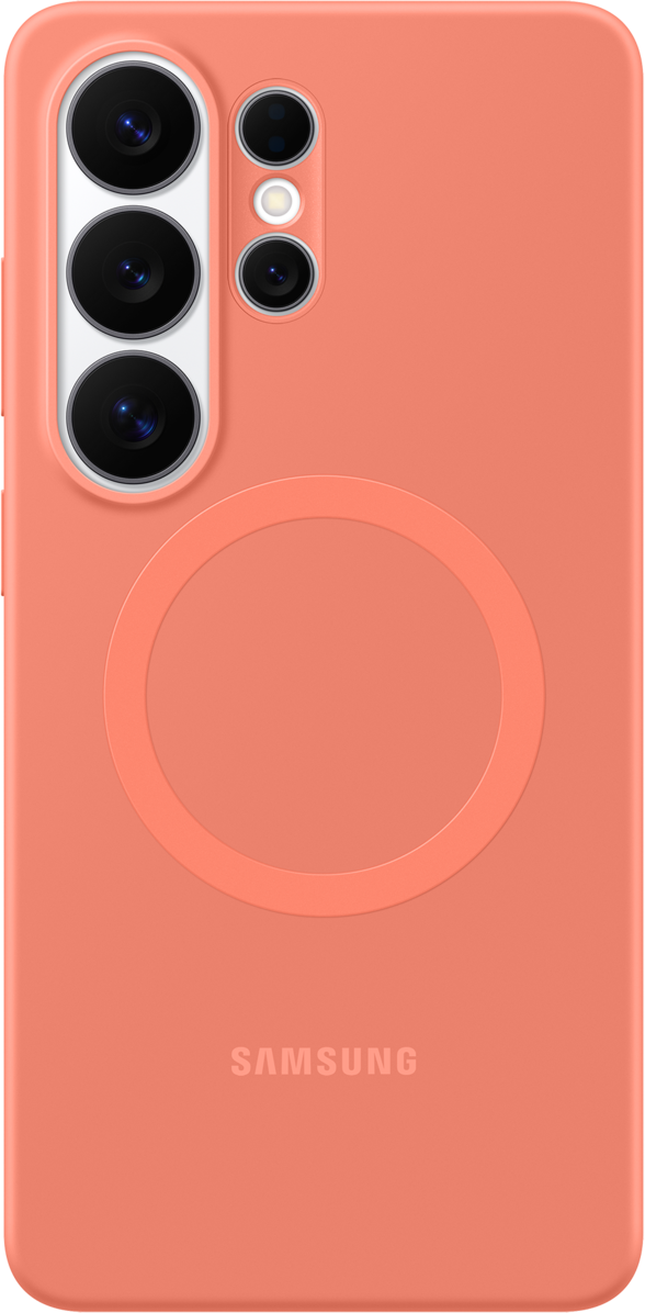 Hülle für Samsung Galaxy S26 Ultra S948, Silicone Magnet Case, Rot EF-ES948COEGWW