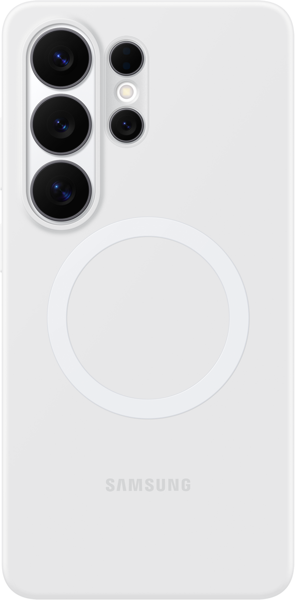 Hülle für Samsung Galaxy S26 Ultra S948, Silicone Magnet Case, Weiß EF-ES948CWEGWW