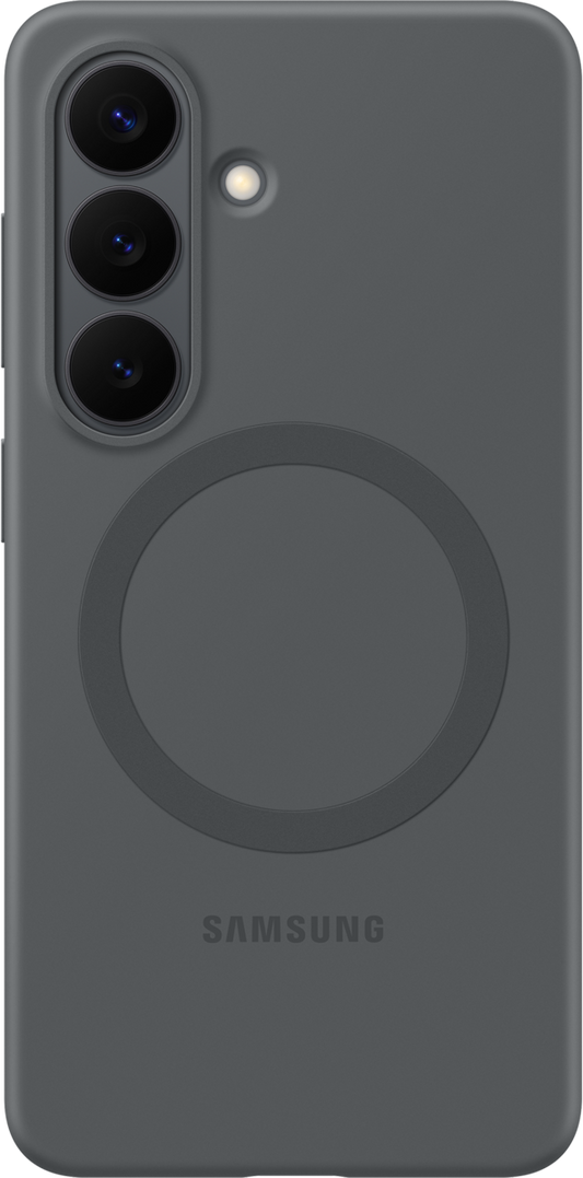 Hoes voor Samsung Galaxy S26 S942, Silicone Magnet Case, Zwart EF-ES942CBEGWW